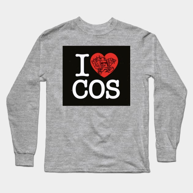 I Love COS! Long Sleeve T-Shirt by Paes164